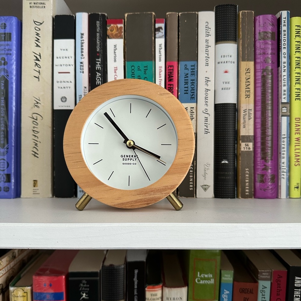 COPY - FREE* General Supply Goods + Co Wooden Clock